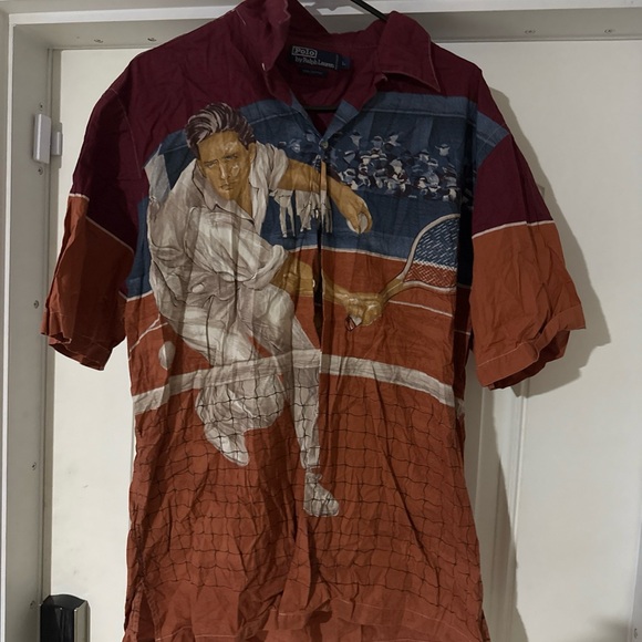 Vintage Polo Ralph Lauren Men’s Large Cotton 100% - Picture 6 of 6